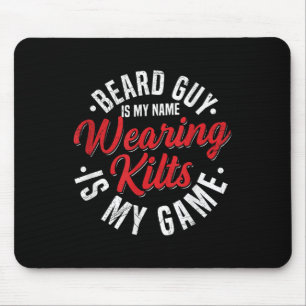 Mens Funny Kilt Scotland Preis für einen Kilt Sc Mousepad