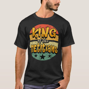 Mens Funny King of Dietitians Keto Dietician Ketog T-Shirt