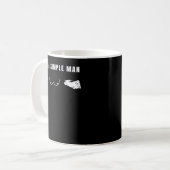Mens Funny Mechanic Spaß Graphic Kaffeetasse (Vorderseite Links)