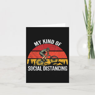 Mens Funny Mountain Bike Mtb Quotes Biker Cyclist Karte