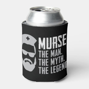 Mens Funny Murse Male Nurse Shirt RN LPN CNA Liebe Dosenkühler