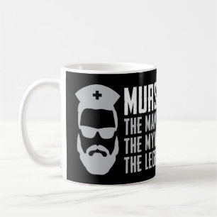 Mens Funny Murse Male Nurse Shirt RN LPN CNA Liebe Kaffeetasse