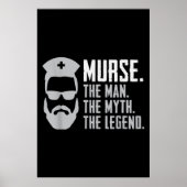 Mens Funny Murse Poster (Vorne)