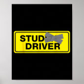 Mens Funny New Driver  Poster (Vorne)