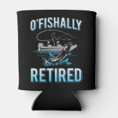 Mens Funny O'fishalal Remüde Geschenk T-Shirt für Dosenkühler (Rückseite)