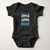 Mens Funny Oncle Geschenke aus Nichte und Nephew Baby Strampler (Vorderseite)