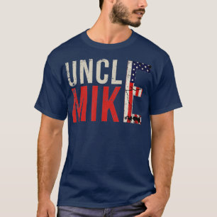 Mens Funny Oncle Mike für Männer Geschenk T-Shirt