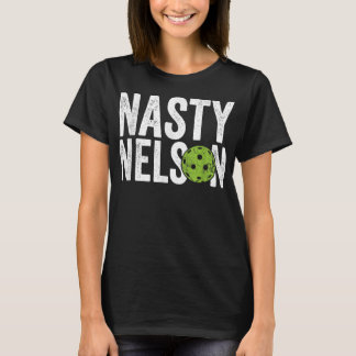 Mens Funny Pickleball Team Clothing - Ekliger Nels T-Shirt