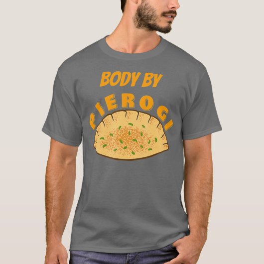 Mens Funny Pierogi Polish Food T-Shirt (Vorderseite)