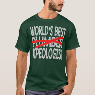 Mens Funny Plumber Geschenke für Herren Klempner T-Shirt