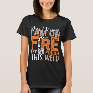 Mens Funny Proud Welders Worker Weld Welding Vater T-Shirt
