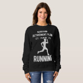 Mens Funny Running Shirt für Männer mit Sprichwort (Vorne ganz)