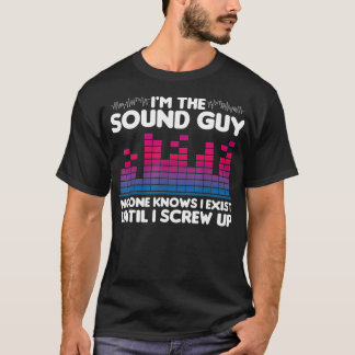 Mens Funny Sound Typ Geschenk für Techniker tee