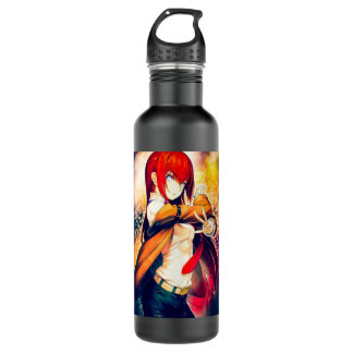 Mens Funny Steins Anime Gate Geschenke für Musikfa Edelstahlflasche