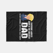 Mens Funny Trump Sprichwort Bester Vater Zitat - J Fleecedecke (Vorderseite (Horizontal))