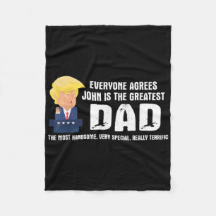 Mens Funny Trump Sprichwort Bester Vater Zitat - J Fleecedecke