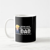 Mens Funny Trump Sprichwort Bester Vater Zitat - J Kaffeetasse (Links)