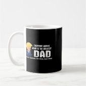 Mens Funny Trump Sprichwort Bester Vater Zitat - J Kaffeetasse (Links)