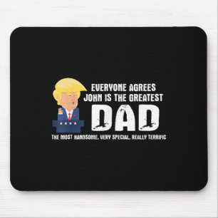 Mens Funny Trump Sprichwort Bester Vater Zitat - J Mousepad