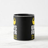 Mens Funny Vater der Groom Großes Geschenk für Tasse (Zentrum)