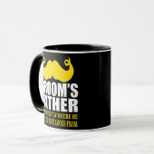 Mens Funny Vater der Groom Großes Geschenk für Tasse (Vorderseite Links)