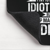 Mens Funny Welder &amp; Apparel Tank Top  Mousepad (Ecke)