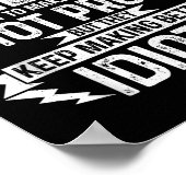 Mens Funny Welder & Apparel Tank Top Poster (Ecke)