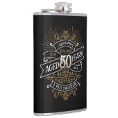 Mens Funny Whiskey 50. Geburtstag Flachmann (Rechts)