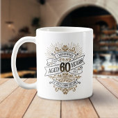 Mens Funny Whiskey 60. Geburtstag Kaffeetasse