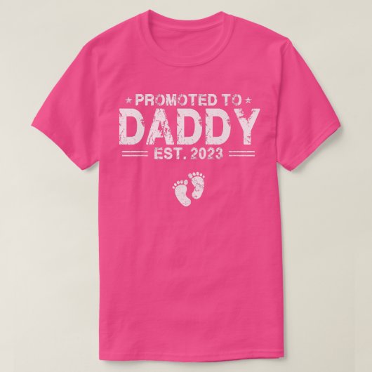 Mens für Daddy Est T-Shirt (Design vorne)