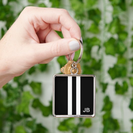 Mens für Schwarz und Weiß Schlüsselanhänger (Hand)