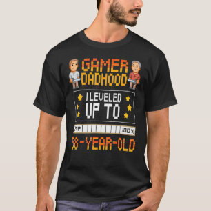 Mens Gamer Dadhood erreichte den 58. Lebensjahr mi T-Shirt