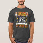 Mens Gamer Dadhood Leveled Up To 55 Year Old 55th T-Shirt<br><div class="desc">Mens Gamer Dadhood Leveled Up To 55 Year Old 55th Birthday Dad Gift. Perfect gift for your dad,  mom,  papa,  men,  women,  friend and family members on Thanksgiving Day,  Christmas Day,  Mothers Day,  Fathers Day,  4th of July,  1776 Independent day,  Veterans Day,  Halloween Day,  Patrick's Day</div>