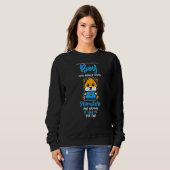 Mens Gamer Hamster Sweatshirt (Vorne ganz)