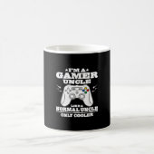 Mens Gamer Onkel wie ein normaler Vater Funny Vath Kaffeetasse (Mittel)
