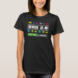 Mens Gaming Vater 2.0 Retro Classic Game Vater's D T-Shirt