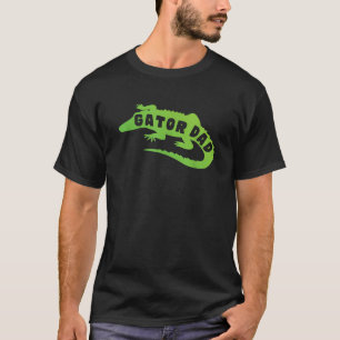 Mens Gator Vater Vathers Day Men Alligator Daddy P T-Shirt