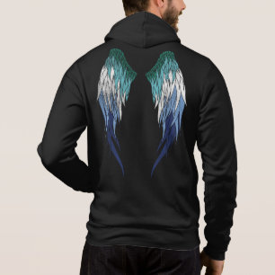 Mens Gay Flag - Halo - Flüge Hoodie