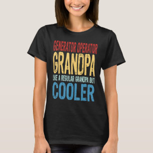 Mens Generator Operator Opa wie Opa b T-Shirt