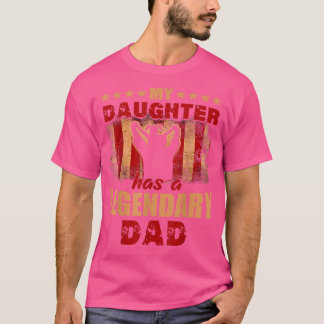 Mens Geschenk für Vatertag T-Shirt, das meine Toch T-Shirt
