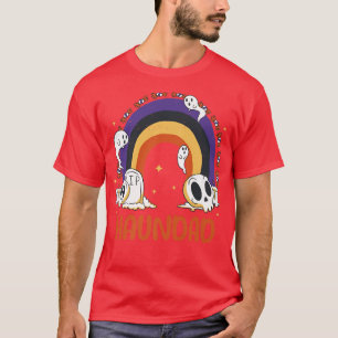 Mens Ghost Papa Vater Funny Rainbow Spuk Kostüm T-Shirt