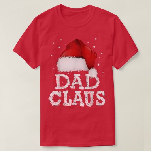 Mens Ghristmas Pajama Vater Santa Claus Kostümmatt T-Shirt (Design vorne)