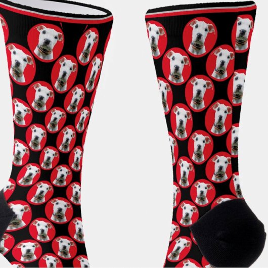 Mens Gift Vathers Day Personalisiert Hund Foto Ges Socken