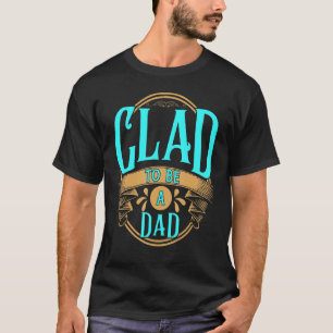 Mens Glad zum ersten Mal Vater 2022 Vatertag T-Shirt
