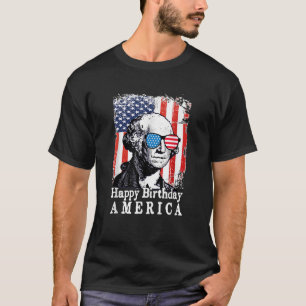 Mens glücklicher Geburtstag Amerikas Funny 4. Juli T-Shirt