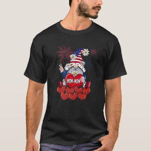 Mens Gnome Lieben Sweet Heart American 4. Juli T-Shirt