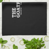 Mens Goat Far Pet Lover Fars Day Geschirrtuch (Gefaltet)