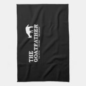 Mens Goat Far Pet Lover Fars Day Geschirrtuch (Vertikal)