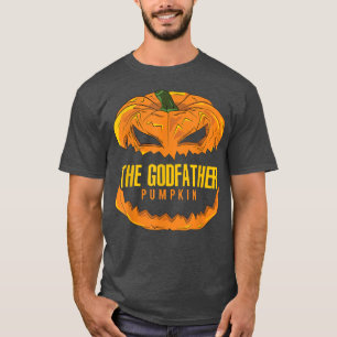 Mens GodVater Pumpkin Matching Family Group Hallo T-Shirt