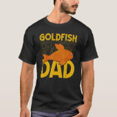 Mens Goldfish Dad Underwater Fish Aquarist Fishke T-Shirt (Vorderseite)